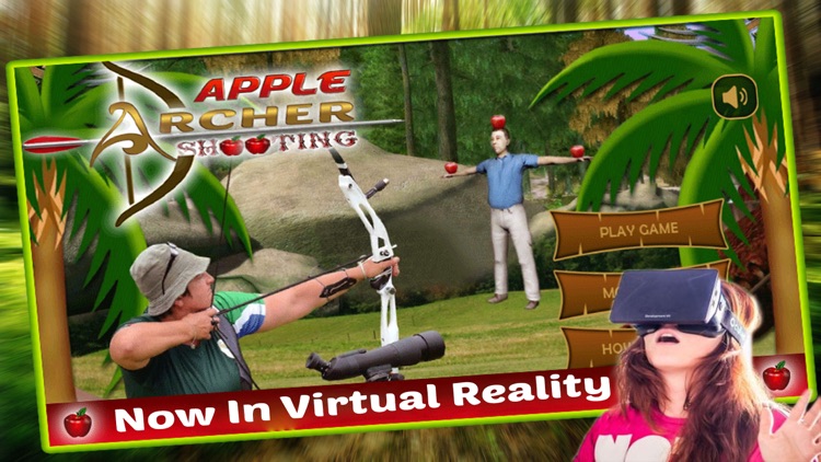 VR Apple Archer Shooting Free - archery action game 3d screenshot-4