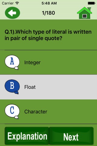 Java Practice Exam screenshot 3