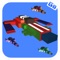 Risky Hovercraft Takedown free game 2016, very addictive, colorful and blocky 3D game