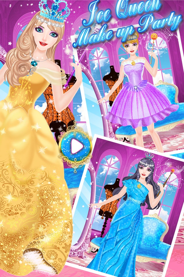 Ice Queen Make Up Party Salon screenshot 2