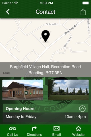 Burghfield Parish Council screenshot 3
