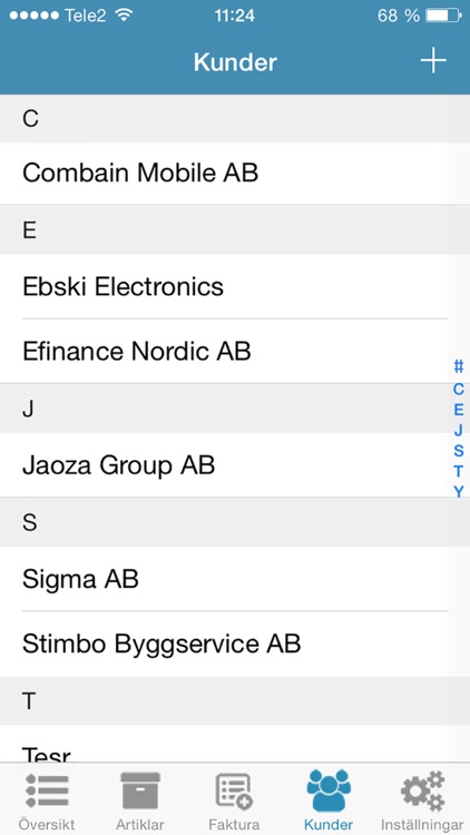 Faktura - Mobilfakturera - Fakturera Enklare