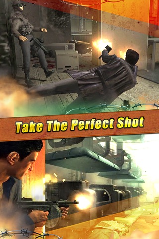 Elite Shooting Gangster City 3D - Crime Defense Mafia War Free screenshot 4