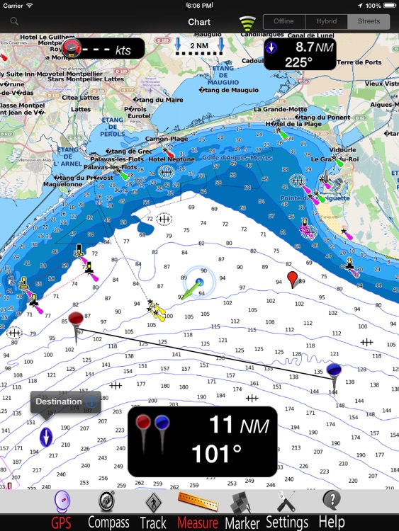 Gulf of Lion GPS Charts Pro