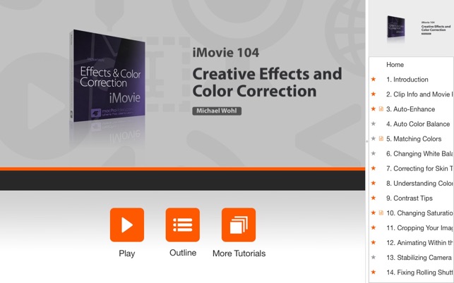 Course for Effects and Color Correction for iMovie(圖5)-速報App