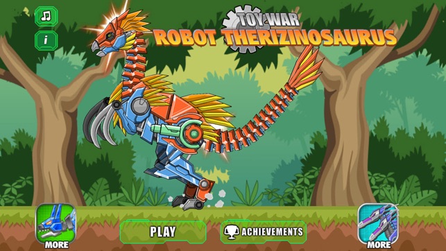 Toy War Robot Therizinosaurus(圖3)-速報App