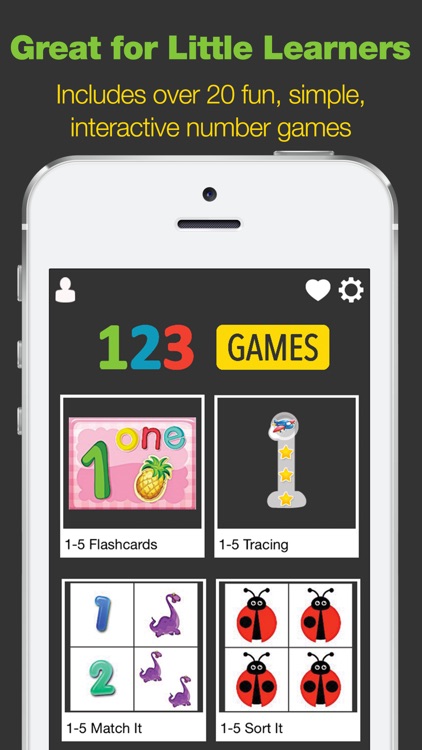 123 First Numbers Games - For Kids Learning to Count in Preschool
