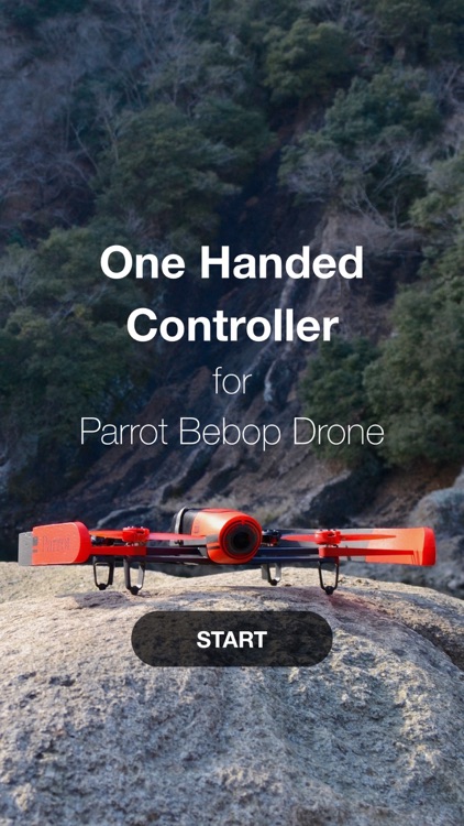 One Handed Controller for Bebop Drone