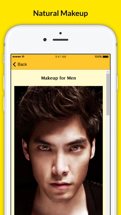 Men's Makeup - Natural Makeup