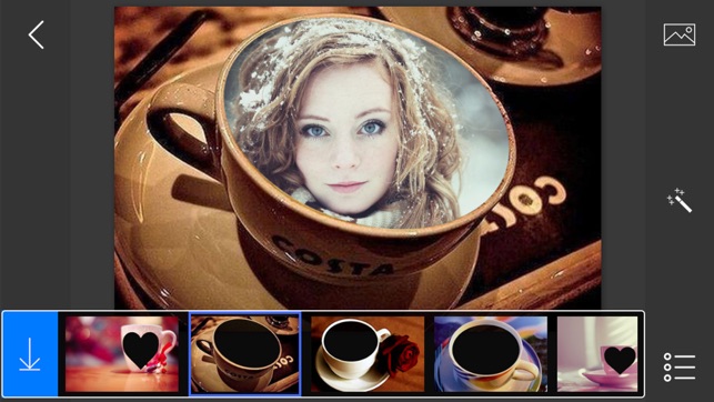 Coffee Cup Photo Frames - make eligant a