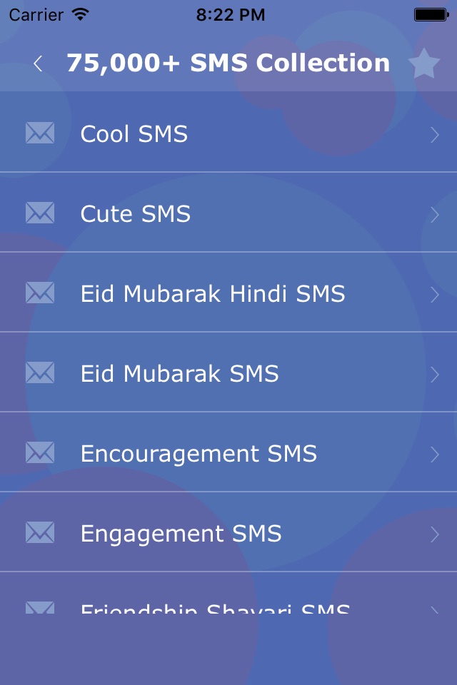 75000+ SMS Collection- Jokes, SMS Freecharge gaana screenshot 2