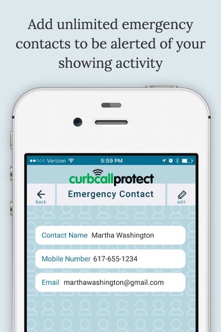 Curb Call Protect - For Real Estate Agents screenshot 4