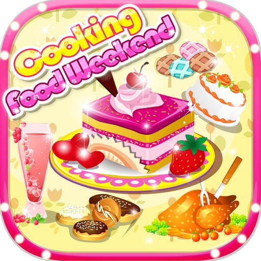 Cooking Food Weenkend - Cute Baby Loves Making Cake,Sandwich,Pizza Salon,Kids Free Games Icon