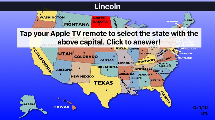 United States Map Quiz: US Geo