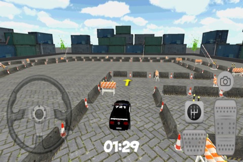 Police Car Parking Free 3D screenshot 2