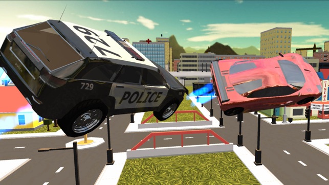 Flying Police Car Simulator 2016(圖5)-速報App