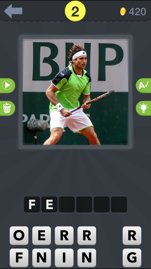 Tennis Quiz - Guess the Famous Tennis Pl