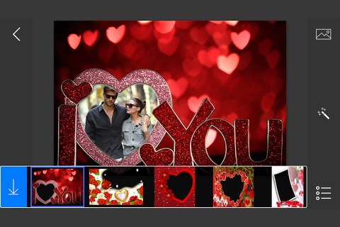 Valentine Photo Frames - make eligant and awesome photo using new photo frames screenshot 3