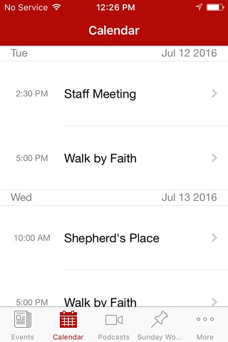 Fairhope United Methodist Church screenshot 2