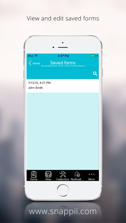 Client Incident Form