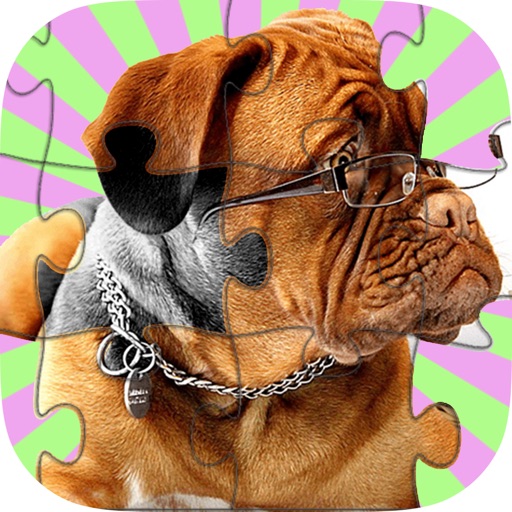Dogs Jigsaw Puzzle Game Icon