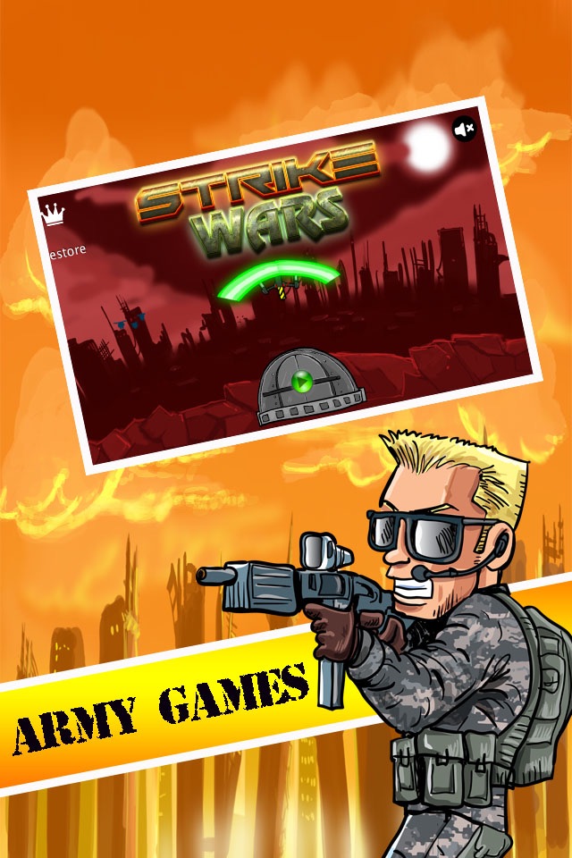Army Strike Combat War : Attack Soldier Shooters Free Games screenshot 2