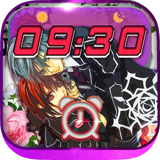 iClock Anime Alarm Clock Wallpapers , Frames and Quotes Pro - "Vampire Knight edition"