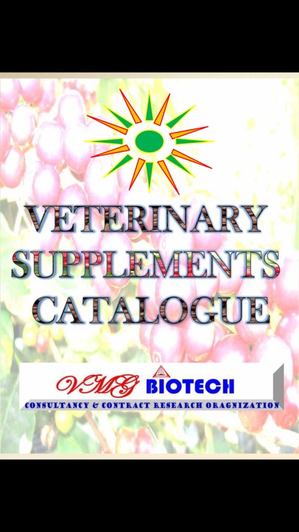 Veterinary Supplements Catalogue