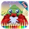 Sea Animal Coloring Book - Drawing and Painting Colorful for kids games free