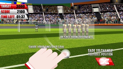 Final Soccer Flick : Free Penalty Kickのスクリーンショット3 Final Soccer Flick : Free Penalty Kickのスクリーンショット3