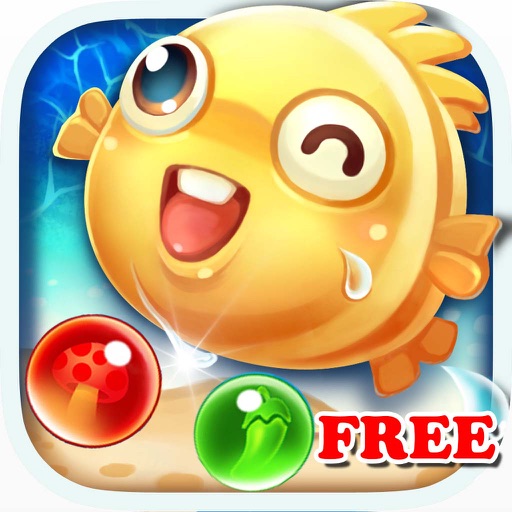 Fish Bubble Shooter Crush Mania Free iOS App