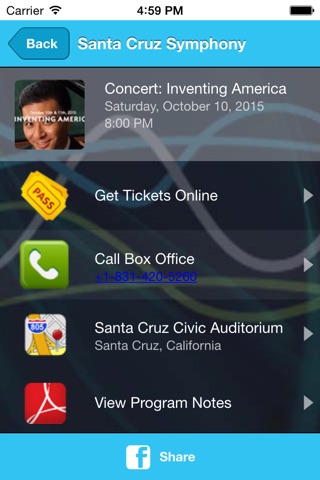 Santa Cruz Symphony screenshot 3