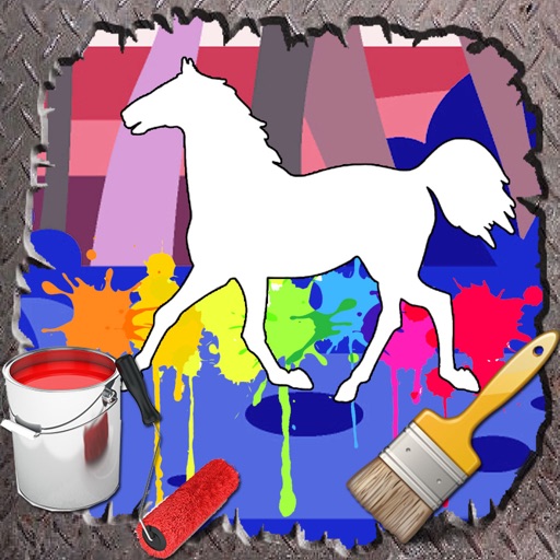 Paint For Kids Game Horse Edition icon