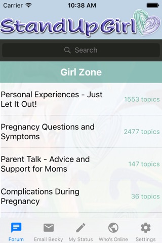Stand Up Girl Community screenshot 3