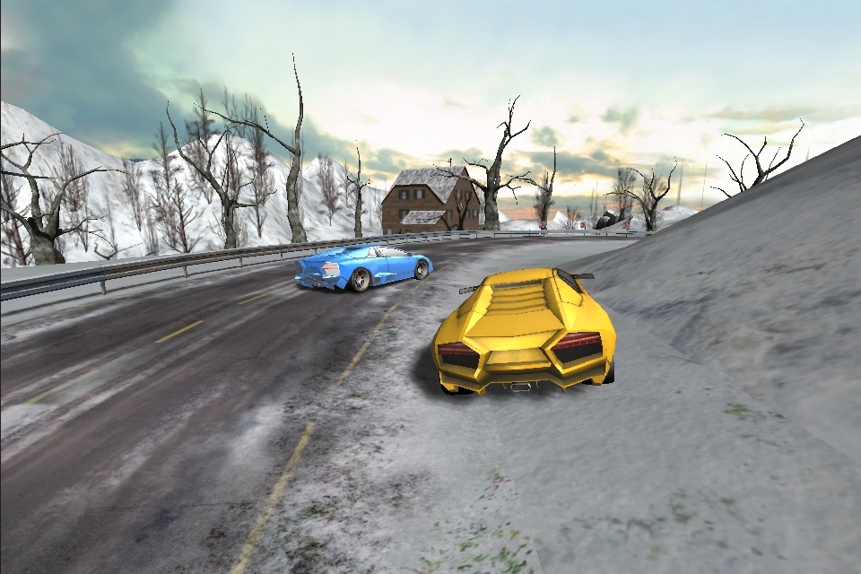 Car Racing Winter screenshot 3