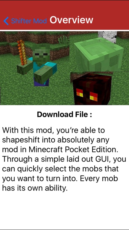 Shape Shifter Mod For Minecraft PC Guide Edition