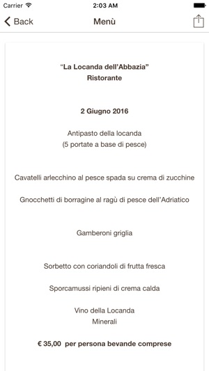 La Locanda dell'Abbazia Ristorante Polignano a Mare(圖5)-速報App