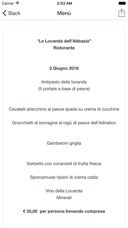 La Locanda dell'Abbazia Ristorante Polignano a Mare screenshot-4