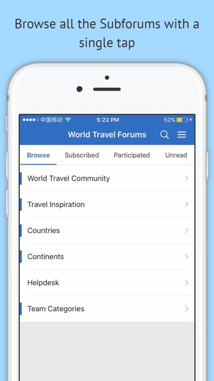 World Travel Forums