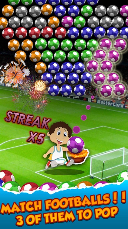 Euro Soccer Star Bubble Shooter 2016 - Totally Addictive English Footballer Tournaments screenshot-3