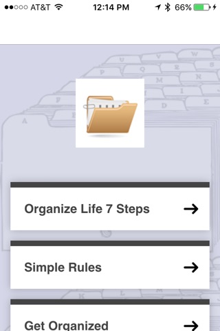 Organizing your Life screenshot 2