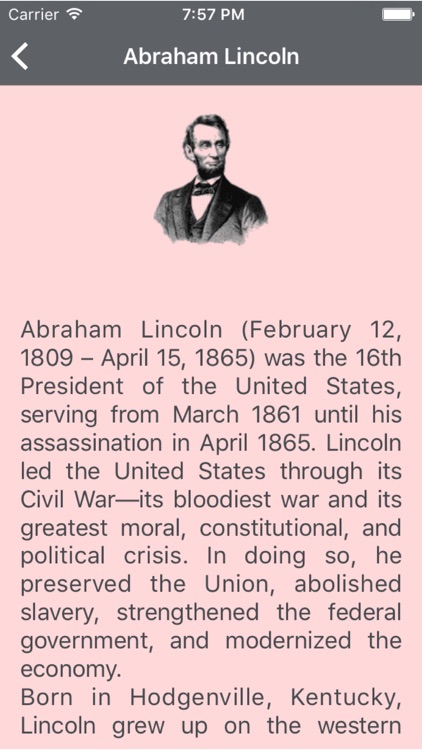 Abraham Lincoln - The best quotes