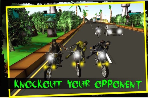 VR Bike Rider Attack Stunt Race screenshot 2