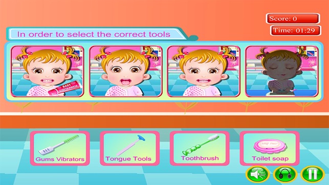 Baby Care: Wash&Brush Morning - Learning Story Game(圖4)-速報App