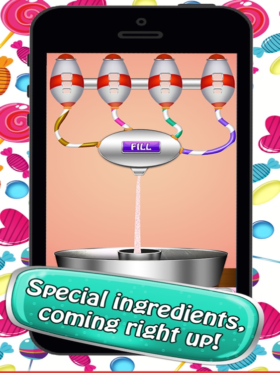 Candy floss dessert treats maker - Satisfy the sweet cravings! iPad paid version screenshot-3