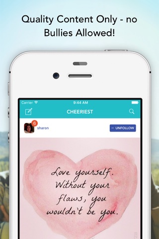 Cheery Network - Share What’s Positive in Your Life screenshot 2
