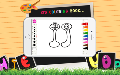 coloring book(A-Z) : Coloring Pages & Fun Educational Learning Games For Kids Free! screenshot 3