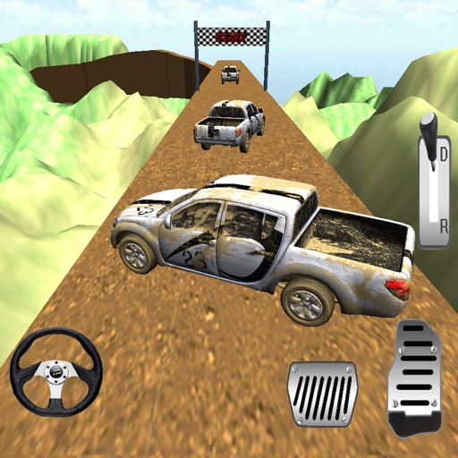 4x4 Dirt Truck Offroad Hill Climb Driving : Monster Racing & Parking Simulation Game