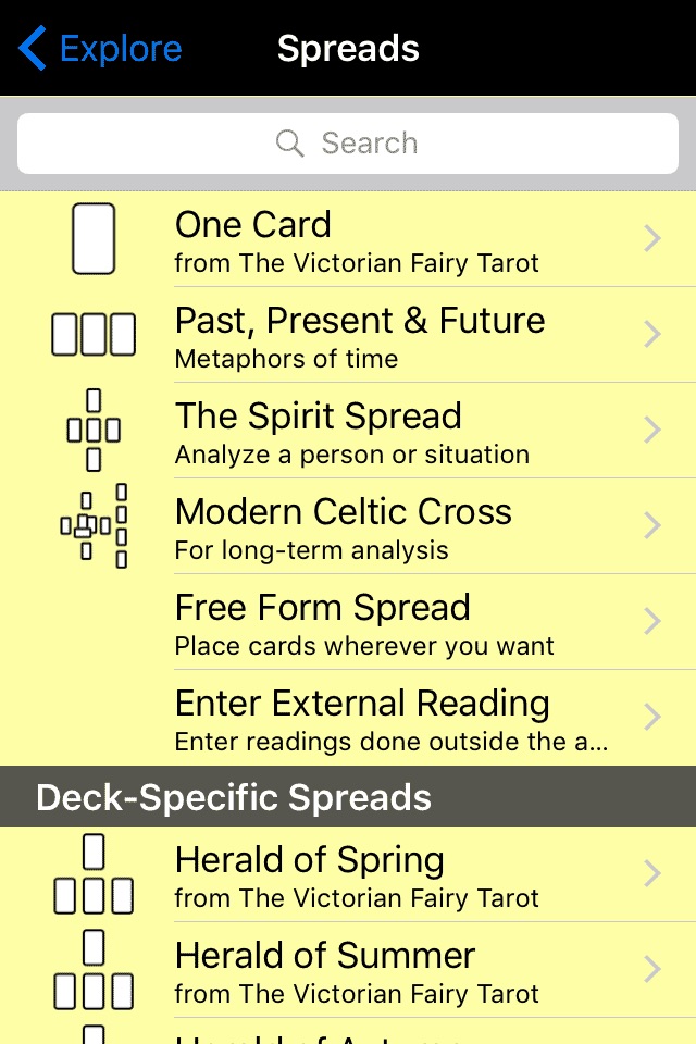 Victorian Fairy Tarot screenshot 3