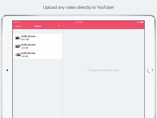 YouUpload – Upload videos for YouTubeのおすすめ画像1